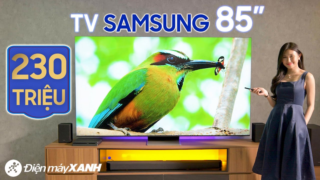 Cùng THÁNH ĐẬP HỘP Ngọc Nhi khám phá TV Samsung 2021: Neo QLED 8K, 85