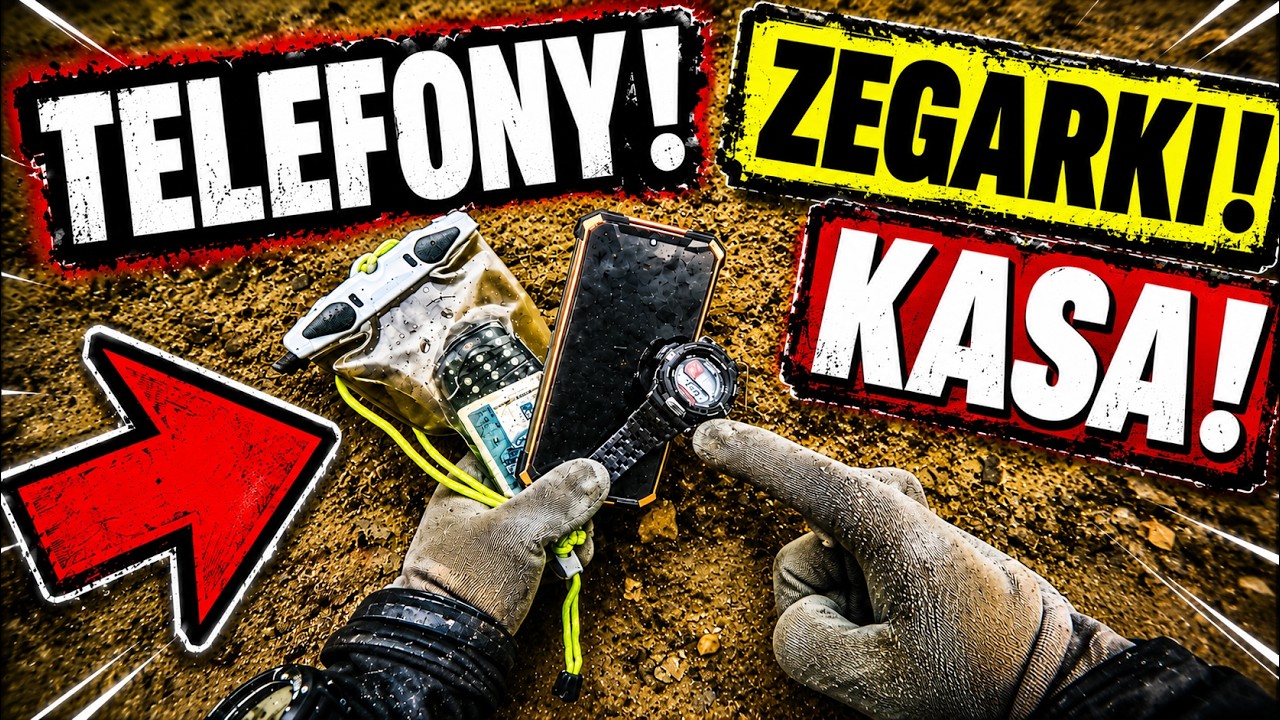 ZNALAZŁEM TELEFONY, ZEGARKI, PIENIĄDZE !!! NURKOWANIE
