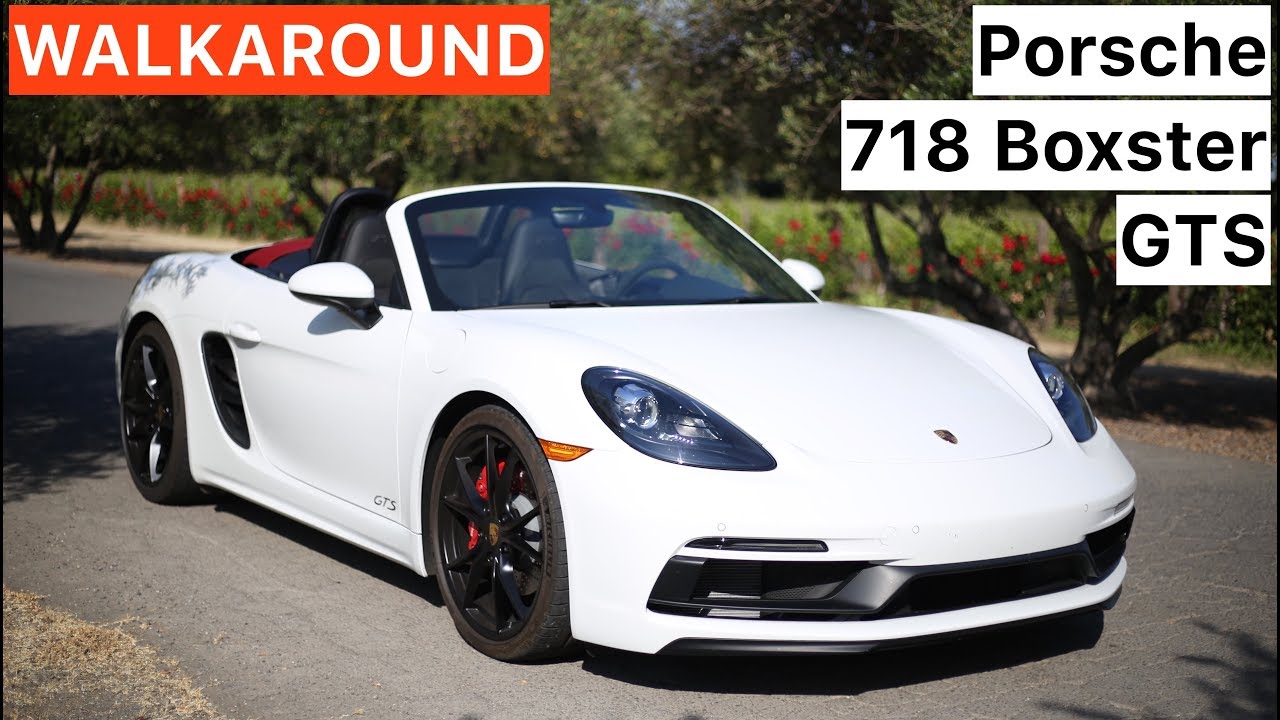 2018 Porsche 718 Boxster GTS Walkaround + Sound (No Talking)(ASMR)