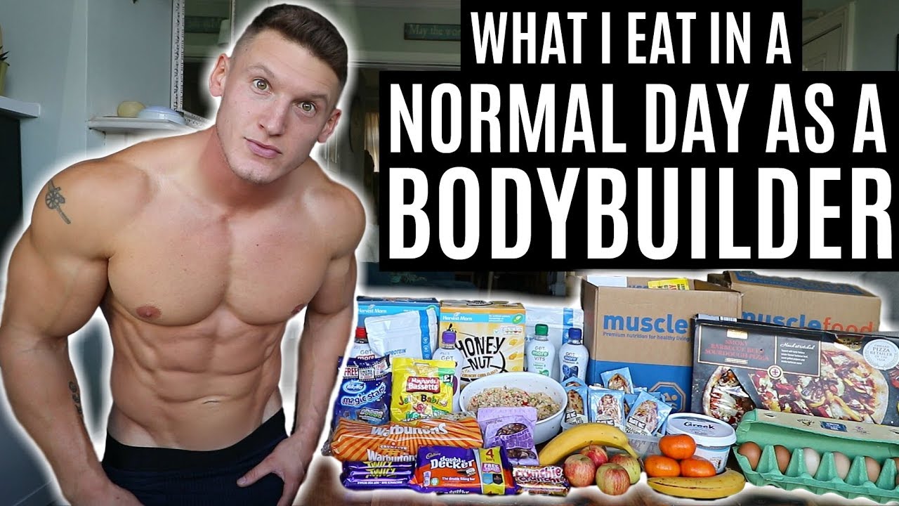 What I eat in a NORMAL DAY as a BODYBUILDER | IIFYM Full Day of Eating