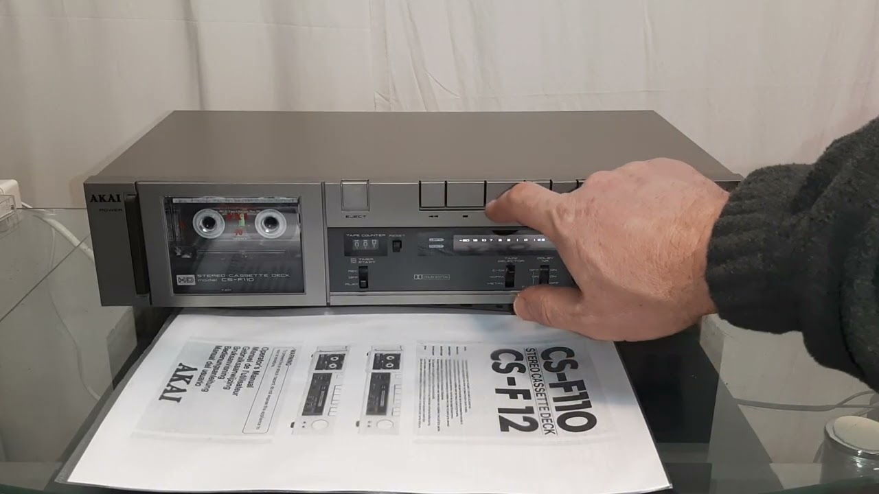 AKAI CS-F110 TEST FÜR EBAY 