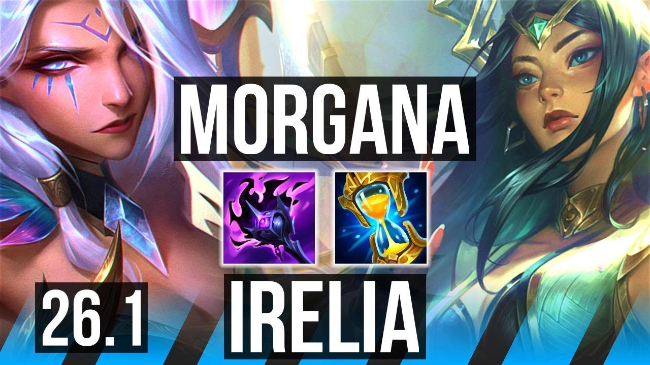 MORGANA vs IRELIA (MID) | Summon Aery | EUW Master | 26.1
