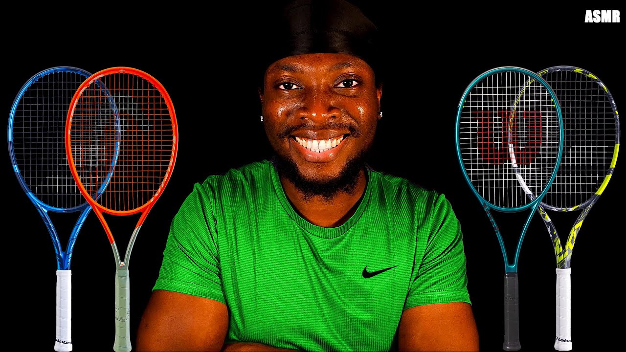 ASMR Teaching You About Tennis Rackets🎾