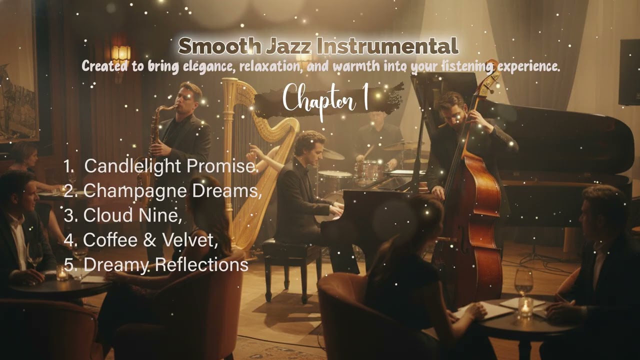Relaxing music (Smooth Jazz Instrumental)– Chapter 1: Elegant Evening Vibes