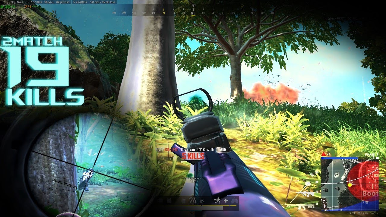 PUBG SANHOK DESTRUCTION !!