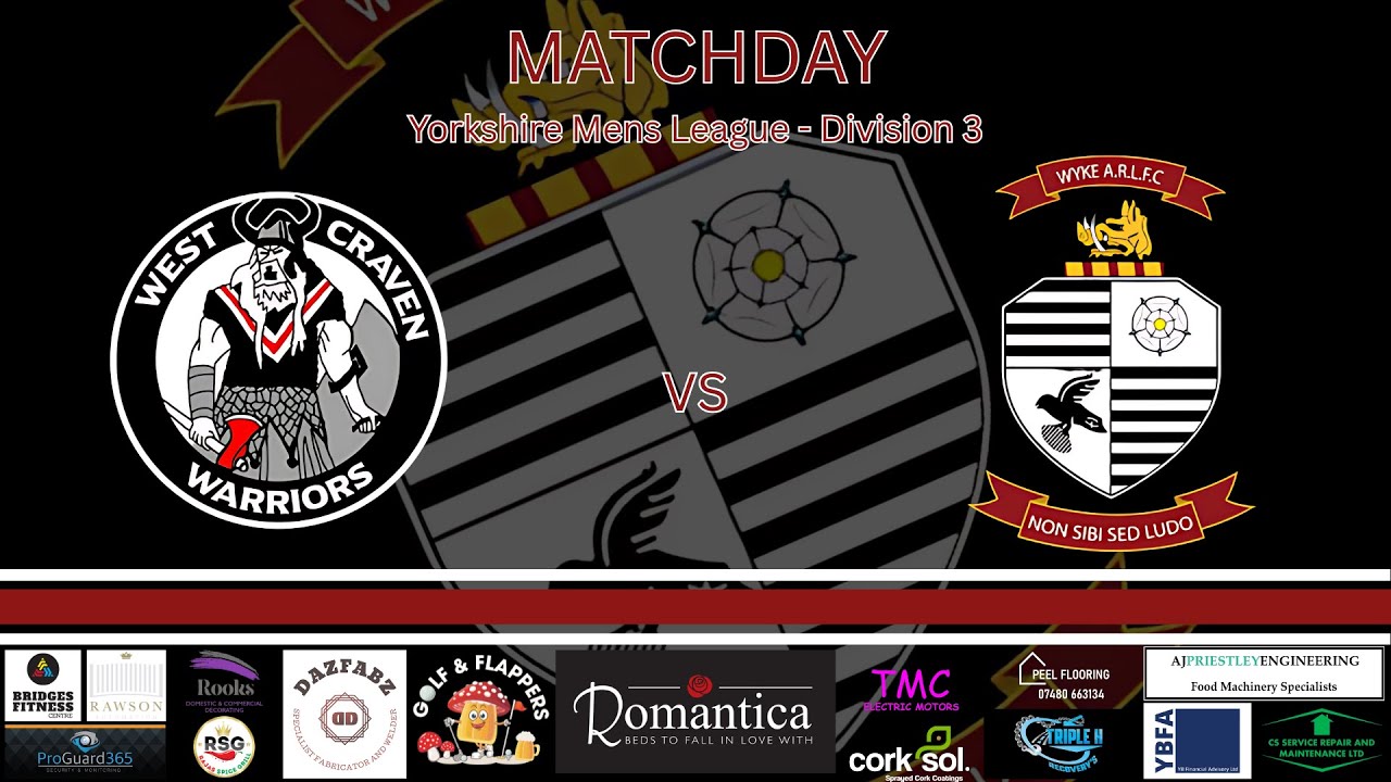 Wyke ARLFC Open Age 1st Team vs West Craven - Highlights (A)