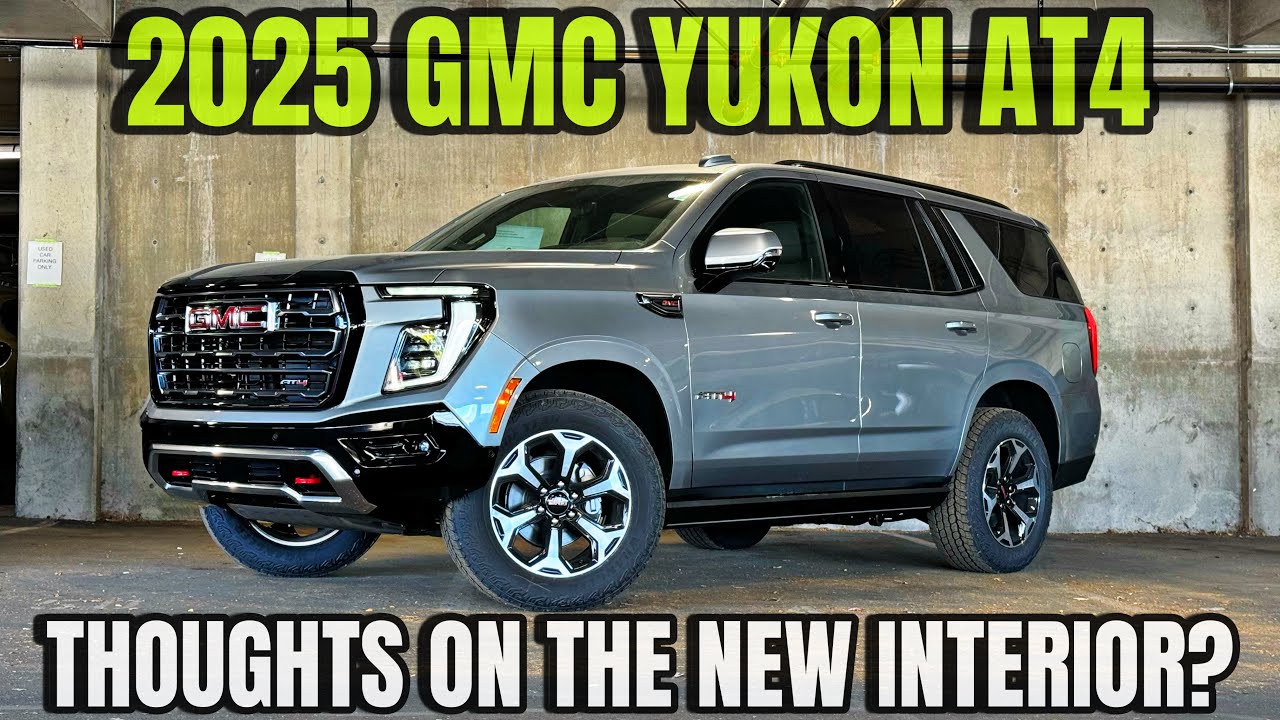 2025 GMC Yukon AT4: The New Interior Color Is...