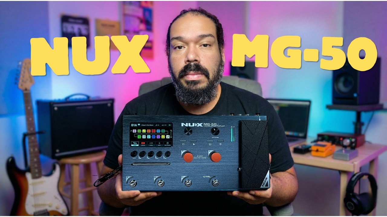 REVIEW NUX MG-50: EM PRIMEIRA M&Atilde;O!
