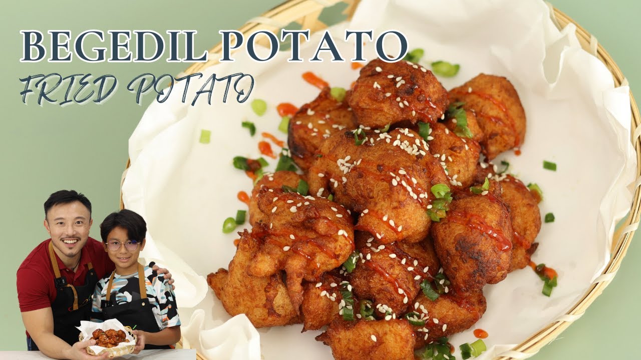 CRAZY EASY KIDS FRIENDLY BEGEDIL POTATO/FRIED POTATO