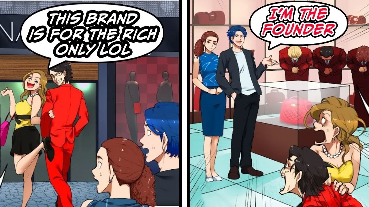 A couple tried to act like celebrities at an international brand shop, not knowing I was the owner…