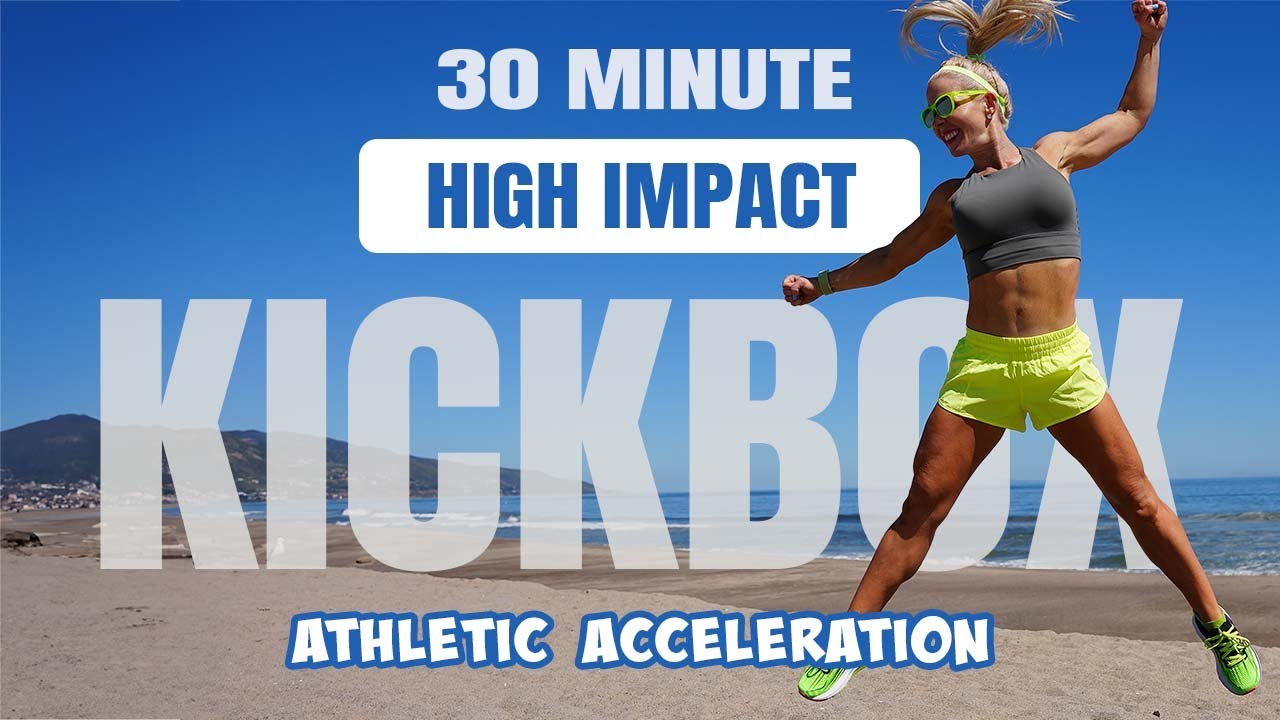 30 MINUTE TABATA KICKBOXING WORKOUT | No Repeats | Beach HIIT