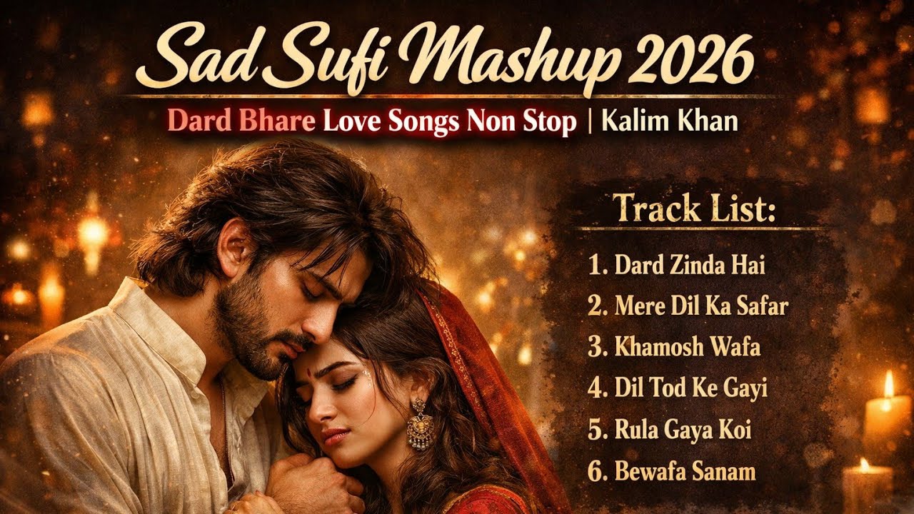 Sad Sufi Mashup 2026 | Dard Bhare Love Songs Non Stop | Kalim Khan | #SadSufiMashup #NonStopSong 