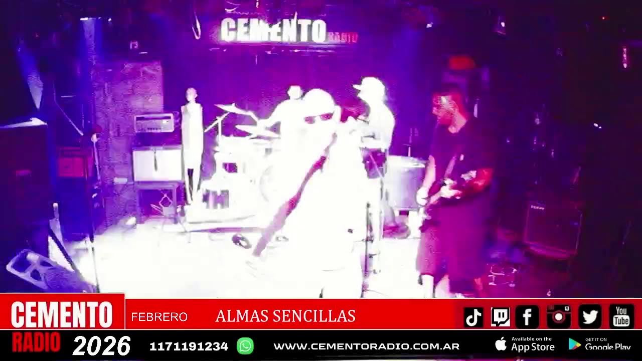 ALMAS SENCILLAS   - MUSEO CEMENTO 40 AÑOS - EN VIVO