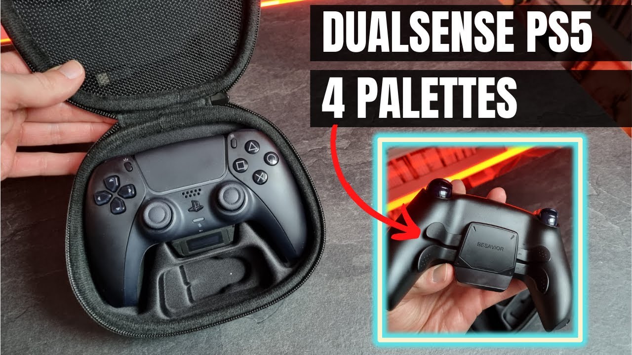 Test de la manette à palettes PS5 BESAVIOR: L'alternative à la Dualsense Edge