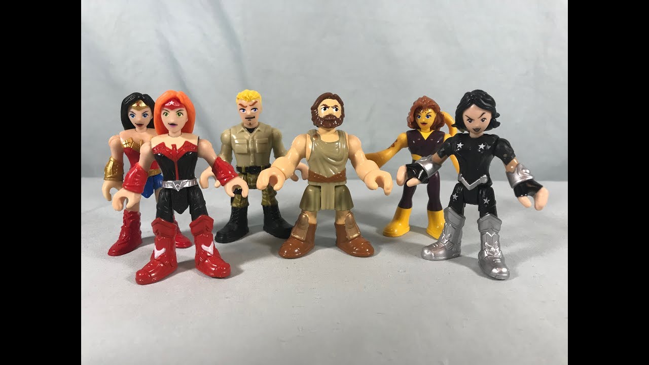 Imaginext DC Super Friends Wonder Woman Super Heroes & Super Villains Pack Review