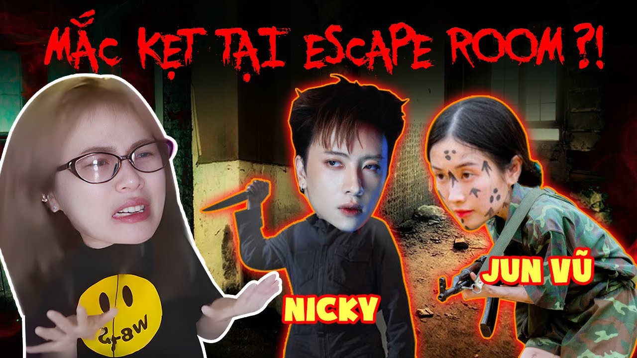 Chị Đẹp, Anh Trai hội ngộ escape room. Misthy Jun Vũ và 2 anh trai nào sẽ thoát khỏi căn trọ bị ám!?