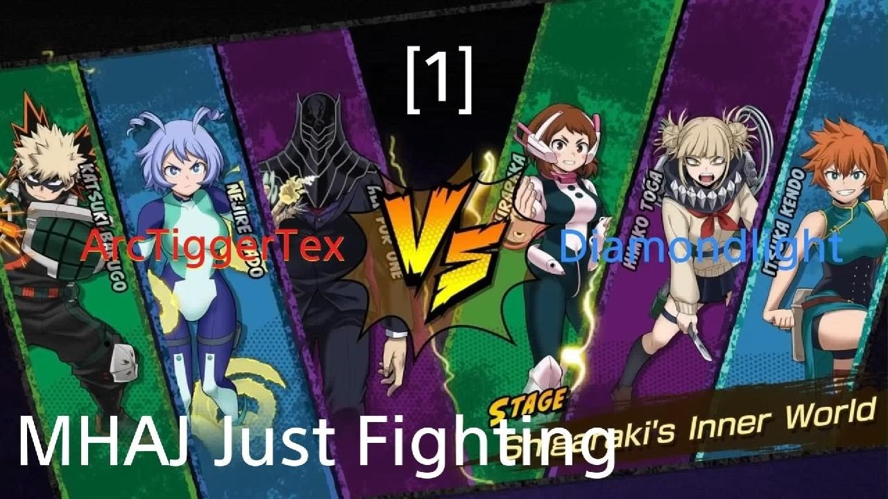 MHAJ Just fighting [1] with diamondlight