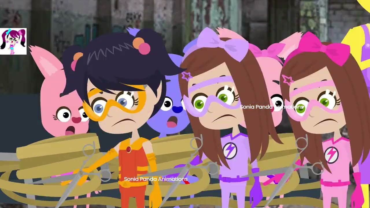 Jack P and Mimi Kidnaps Lucy, Jason, and Little Kate Jr./Kate and The Team Flying Titans Save Them