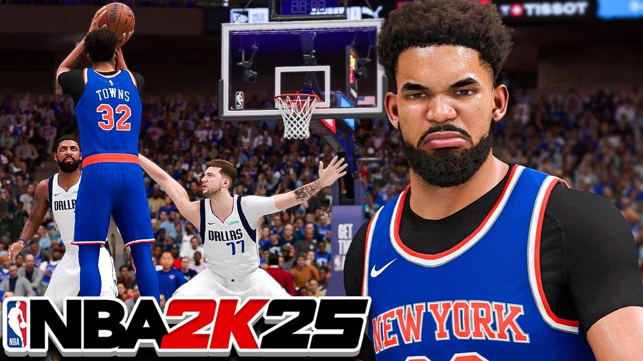 Karl Anthony Towns TRIPLE DOUBLE in Knicks Debut! NBA 2K25 Play Now Online