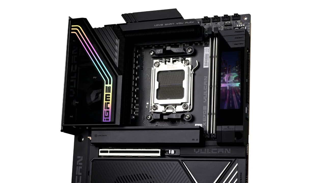 COLORFUL Launches Flagship iGame X870E VULCAN OC Motherboard