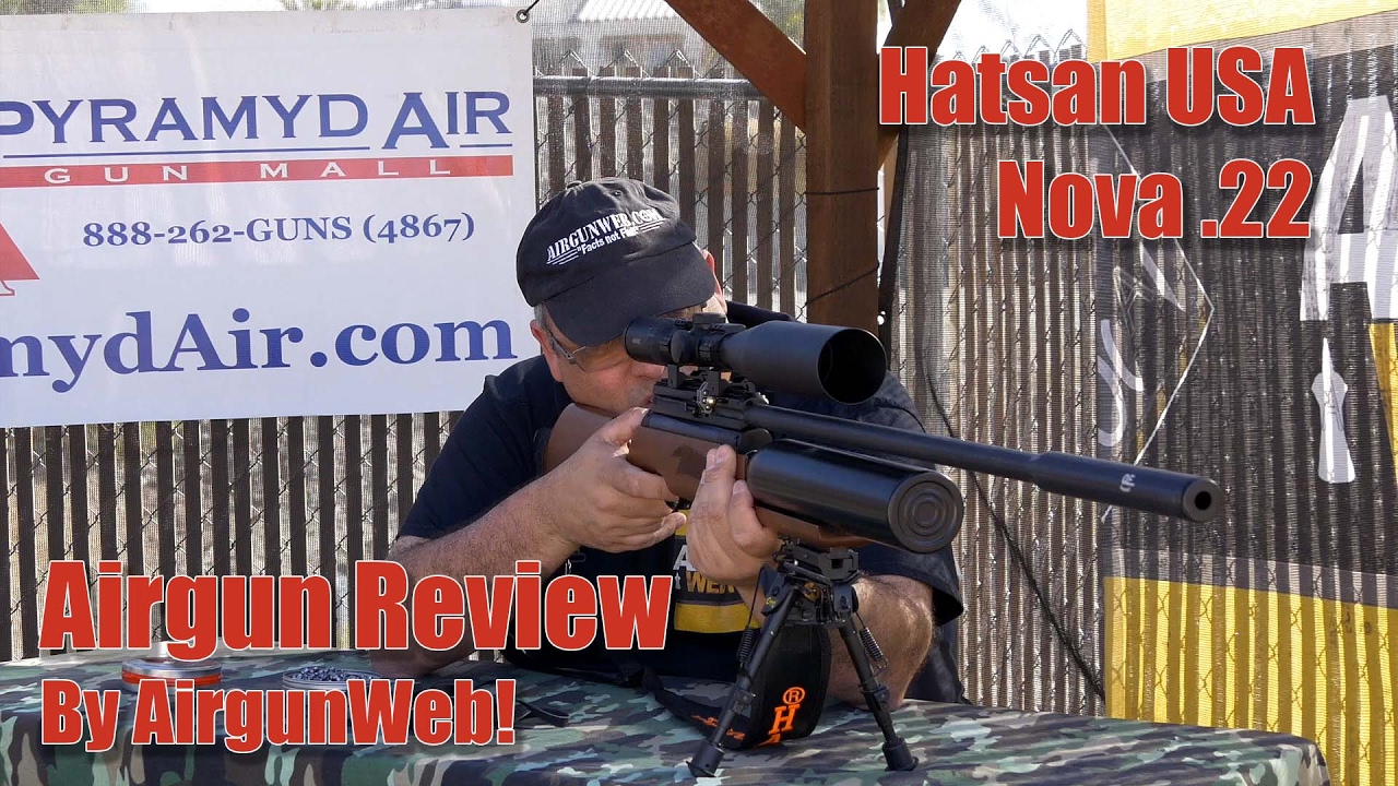 Hatsan Nova Review - Massive Shot Count, Power and Accuracy! - By AirgunWeb
