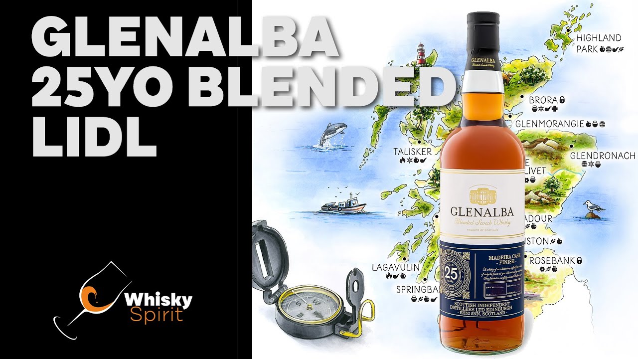 Whisky Spirit #011 Glenalba 25yo whisky blendowana z Lidla  - recenzja na życzenie
