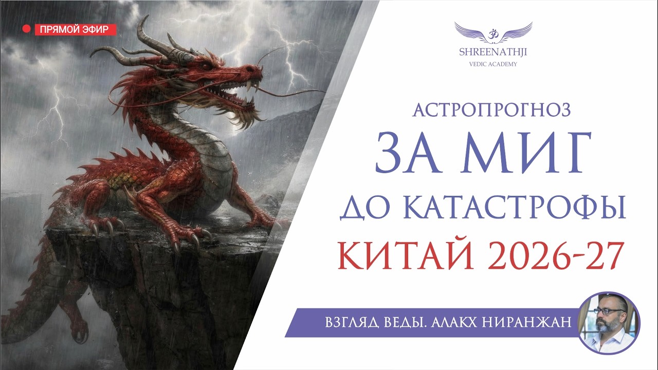 ЗА МИГ ДО КАТАСТРОФЫ. КИТАЙ 2026-2027