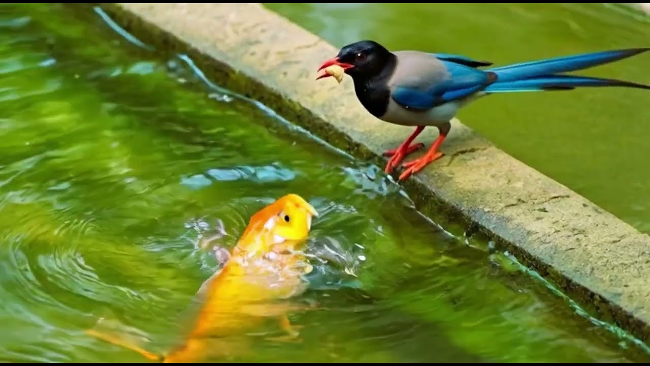The nature of birds and calm music #subscribe #relxing #birdsong #music