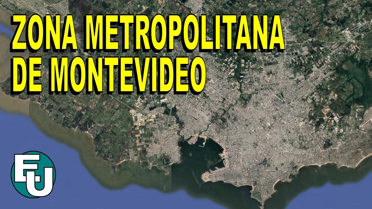Zona Metropolitana de Montevideo #Uruguay #urbanismo #vialidad
