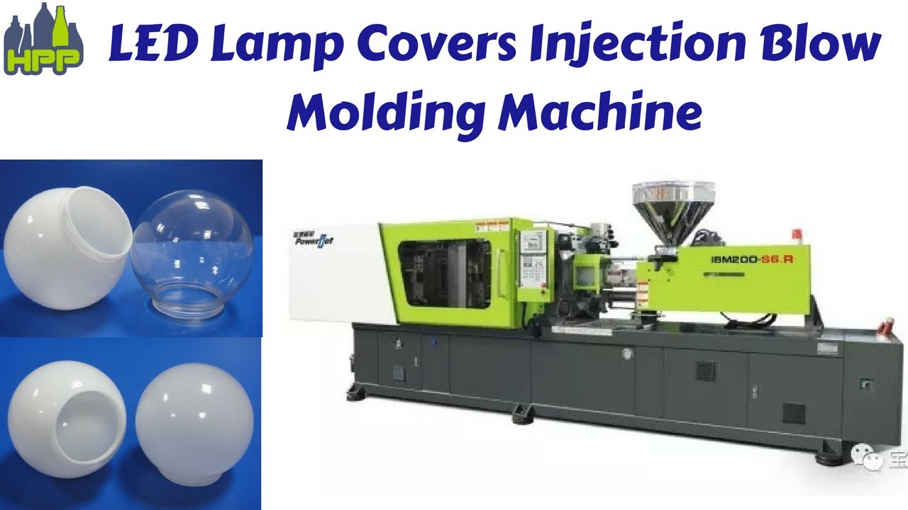 LED Lamp Cover Injection Blow Molding Machine IBM200-S6-R