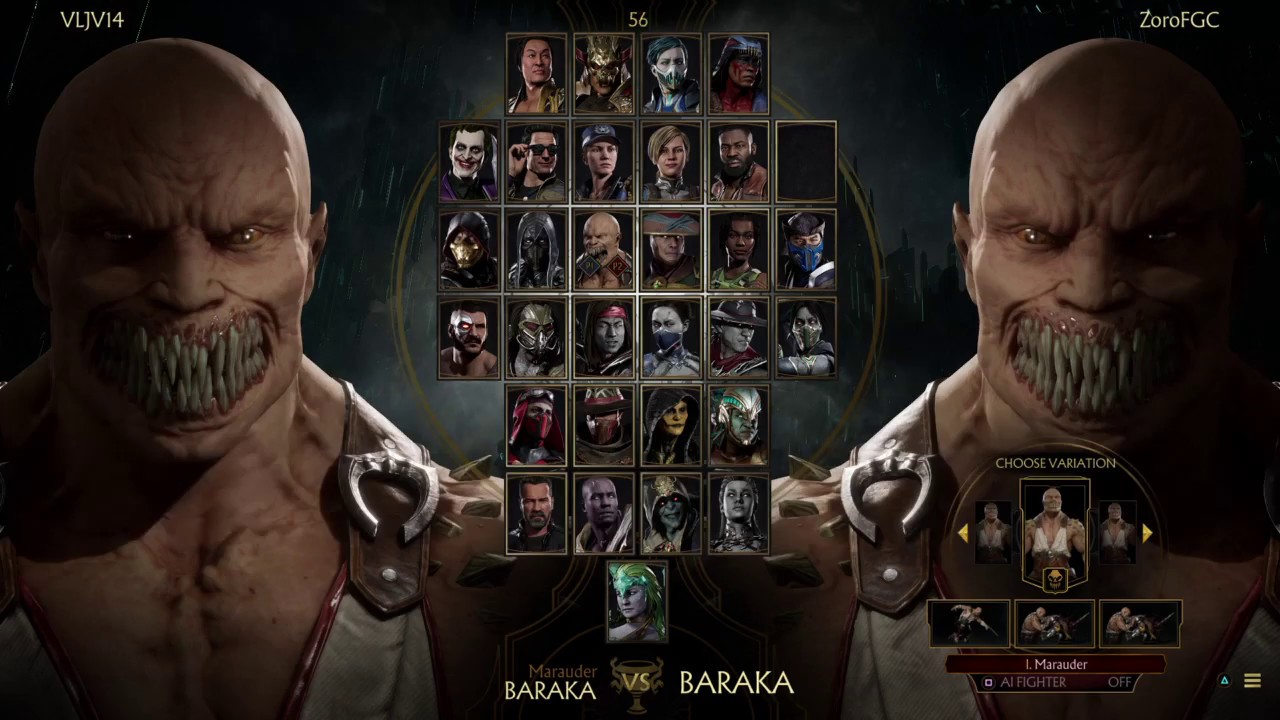 MK11 - Ft10 with ZoroFGC ! (High-Level Marauder Baraka)