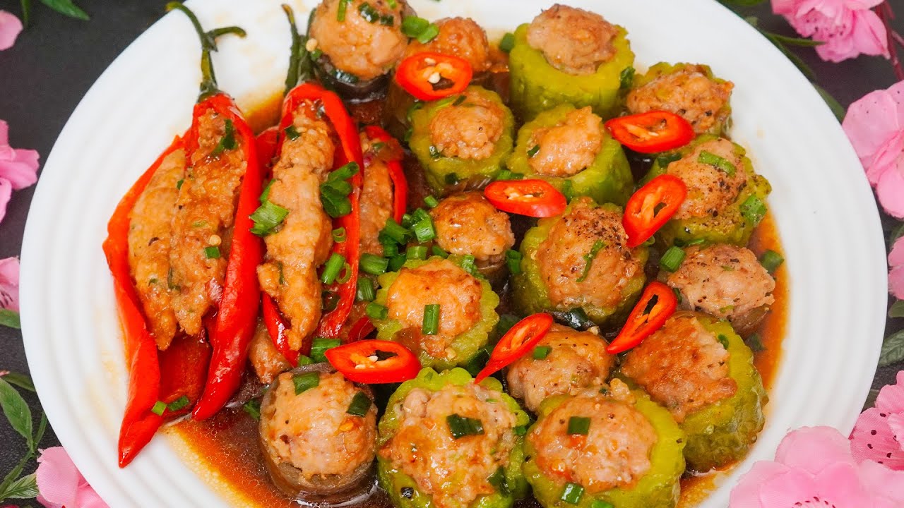 Cách Làm Khổ Qua Cà Ớt Với Sốt Đậm Đà Cực Ngon Ăn Với Cơm Hay Bún Đều Rất Hợp | Bếp Nhà Giang