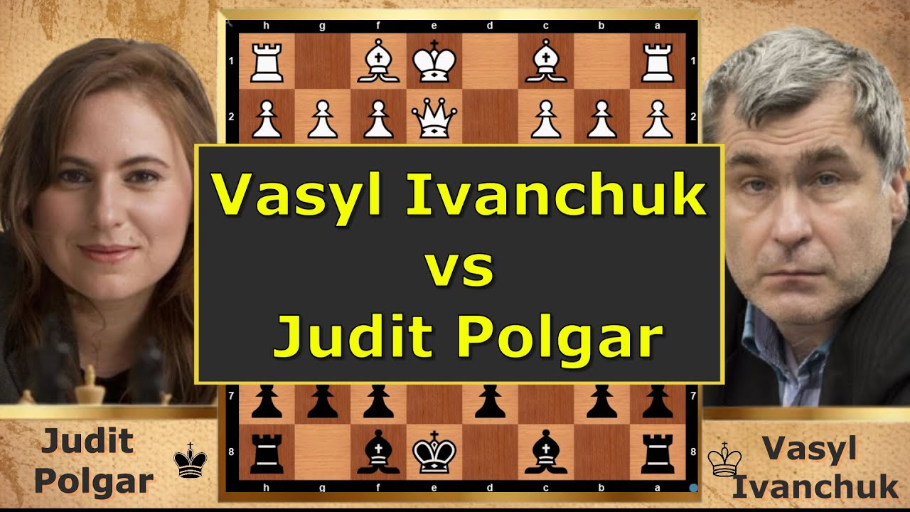 VASYL IVANCHUK vs JUDIT POLGAR – Sicilian Brilliance in Mexico! ♟🔥 #juditpolgar  #ivanchuk  #chess