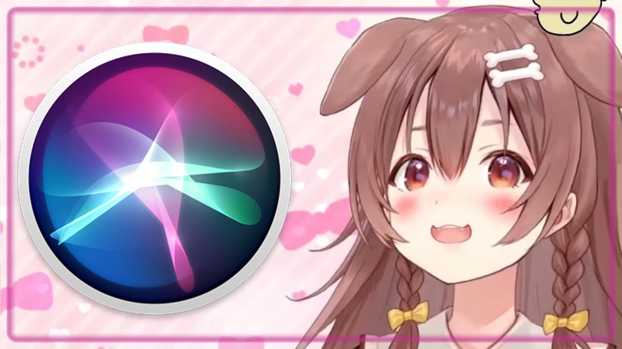 Короне Инугами консультируется с Сири [Hololive RU SUB]