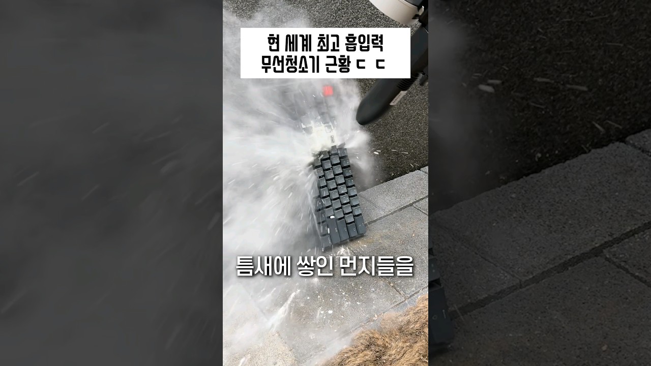 히이이익! 미쳐버린 현 세계 최고 흡입력 청소기 근황 ㄷㄷ