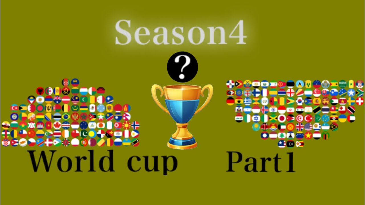 Season4 World cup Marble race - Part1