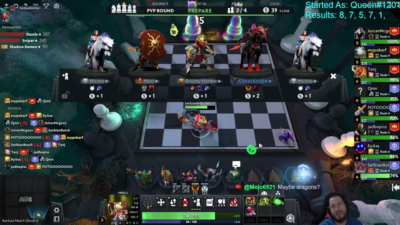 6 Gods/Mages with 5 Dragons! Dota Auto Chess Season 41!