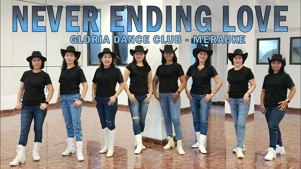 NEVER ENDING LOVE // LINE DANCE // Choreo INA WAMBRAW & CAECILIA MARIA FATRUAN // GDC MERAUKE PAPSEL