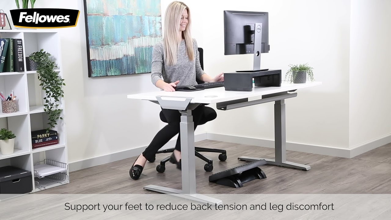 Introducing the Standard Foot Rest by Fellowes&reg;