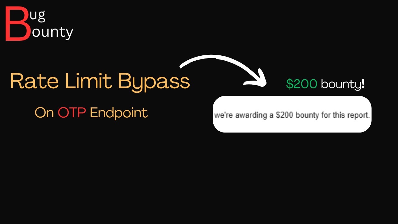 This simple Rate Limit Bypass Worth $200 | #bugbounty #FusionSecurity