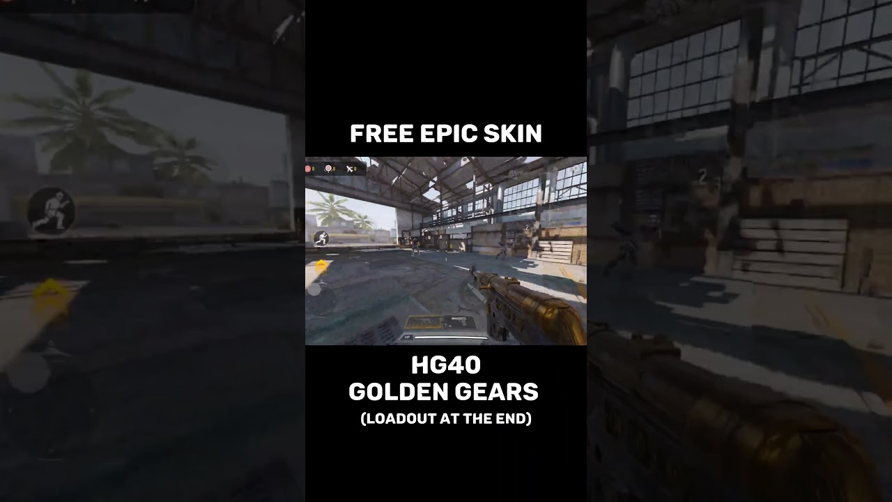 Free epic HG40 skin is actually Good!!                     #shorts