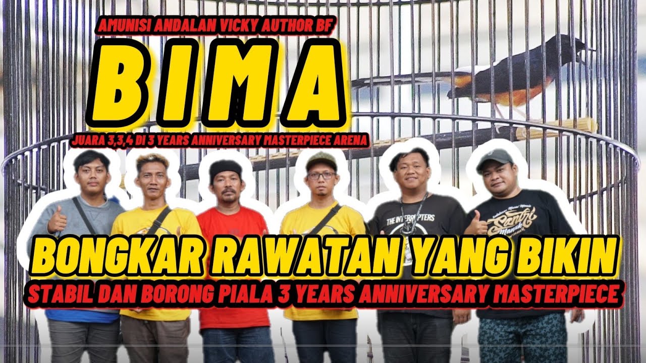 BONGKAR RAWATAN MURAI BIMA YANG STABIL BORONG PIALA | 3 YEARS ANNIVERSARY MASTERPIECE ARENA