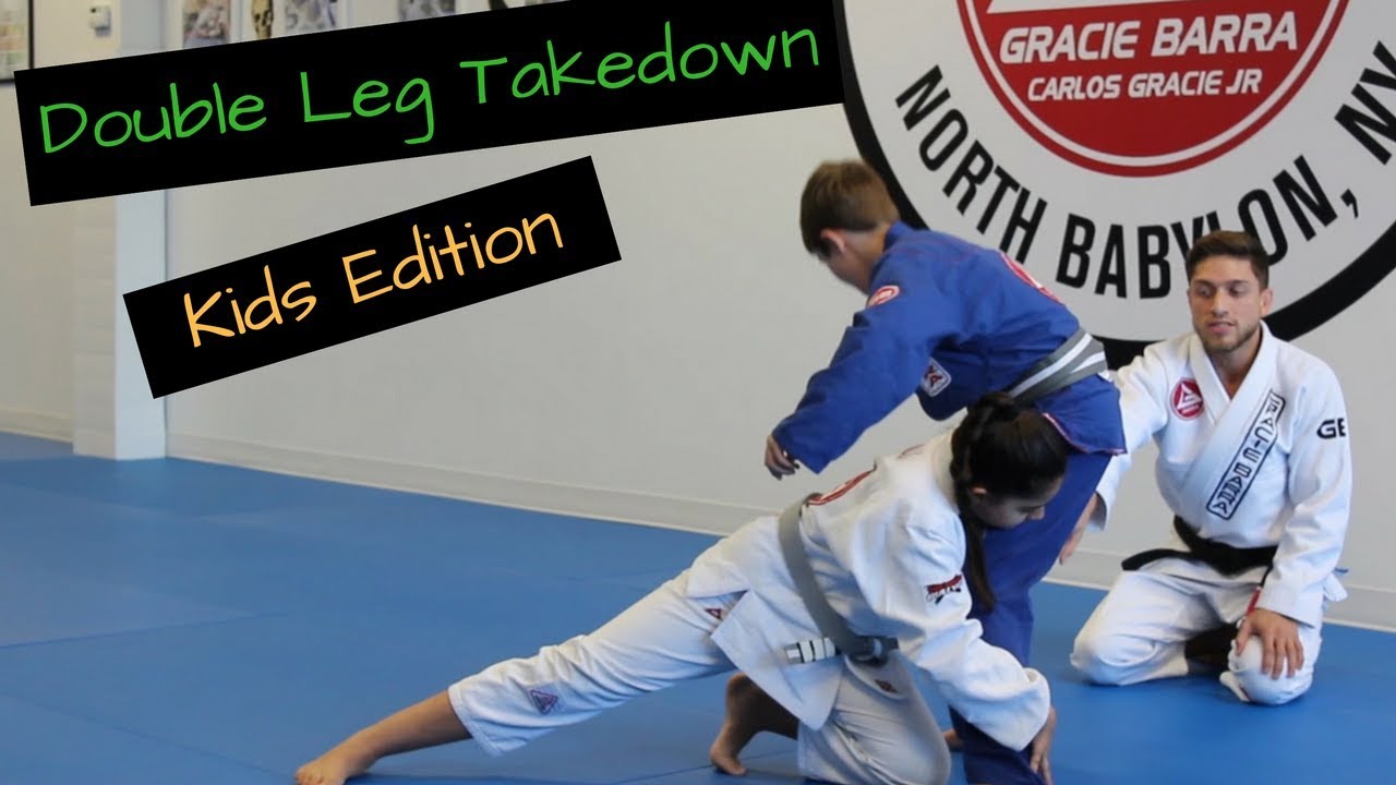 Double Leg Takedown Kids Edition