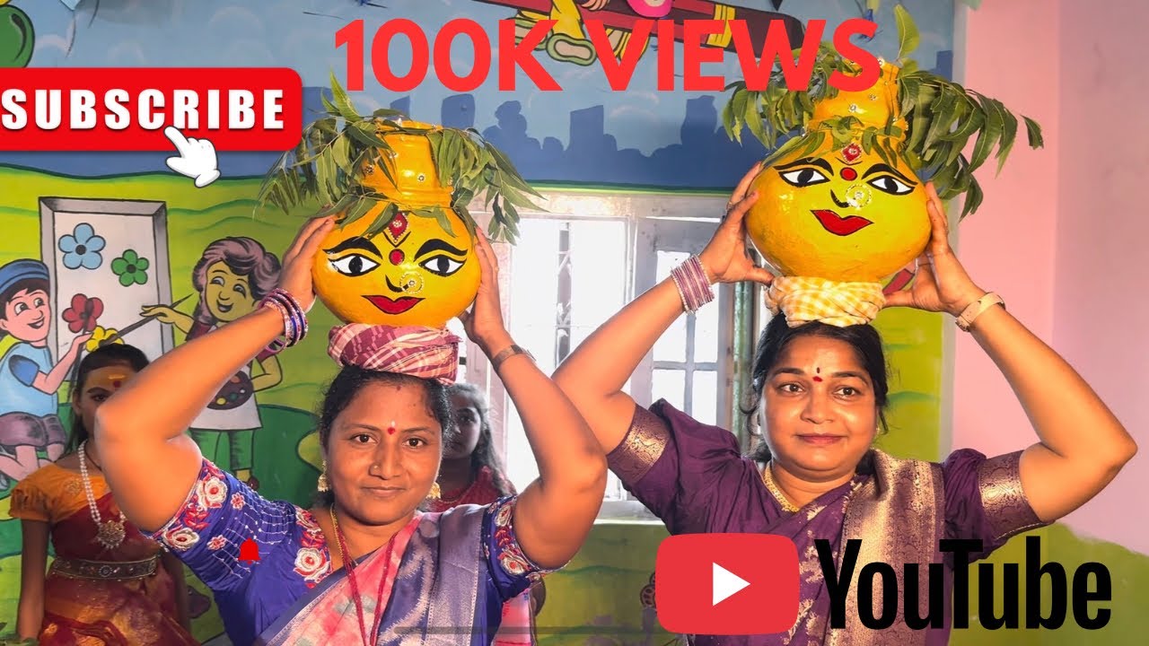 Latha school bonalu 2025❤️‍🩹