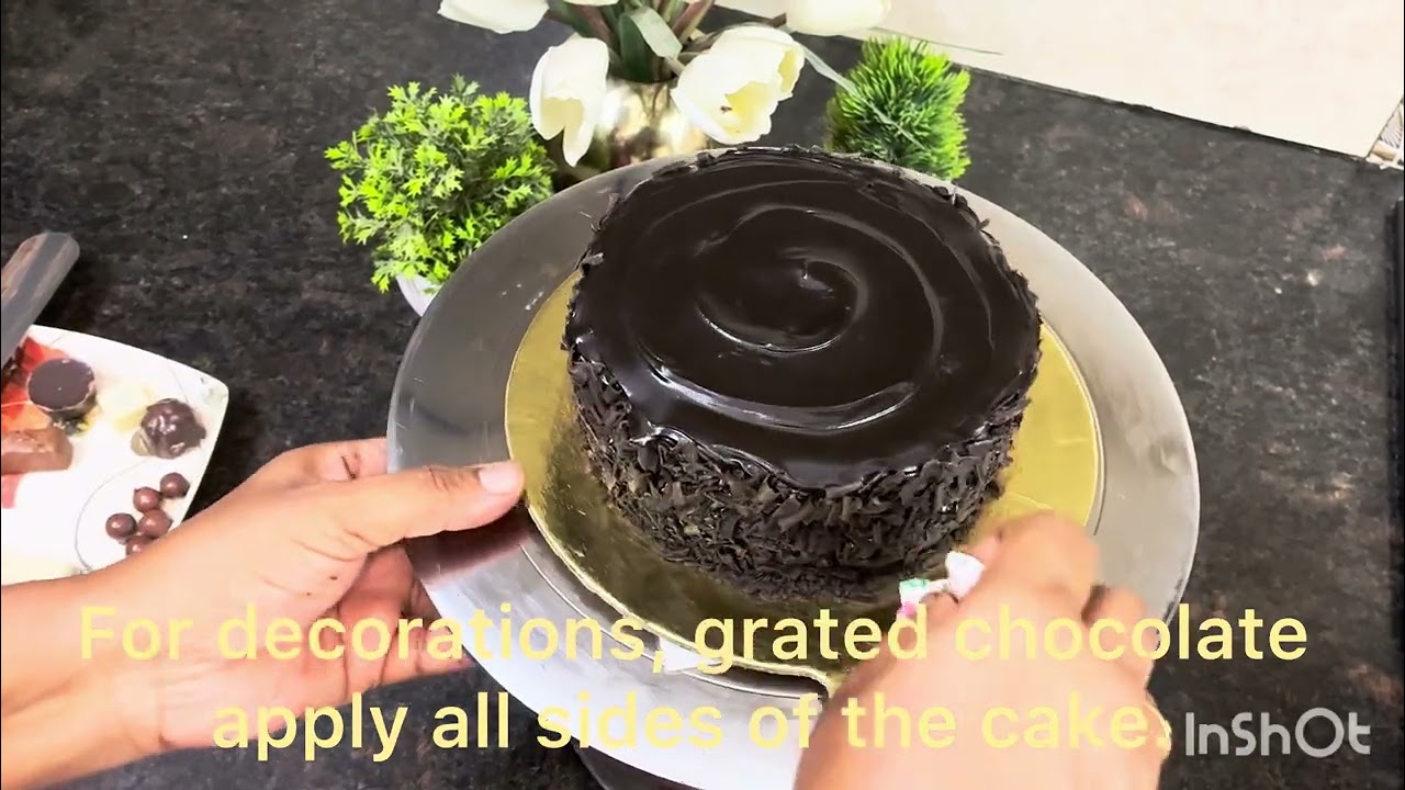 Chocolate Truffle Birthday Cake