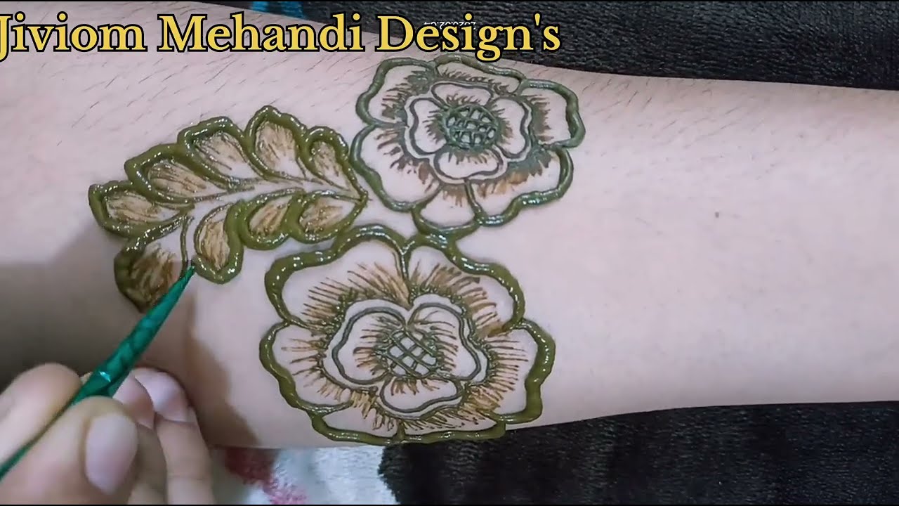 Very Easy Beautiful अरेबिक मेहंदी/ New Mehndi Design 2026 