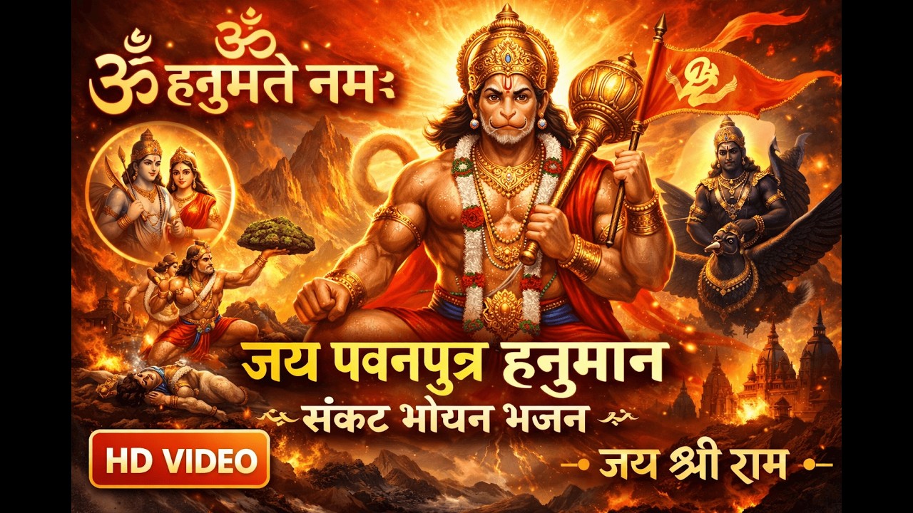 ॐ हनुमते नमः | मंगल मूरति मारुति नंदन | Powerful Hanuman Bhajan 2026