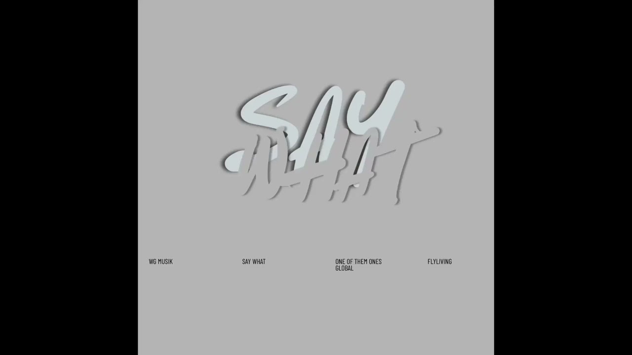 WG - Say What (Audio) 