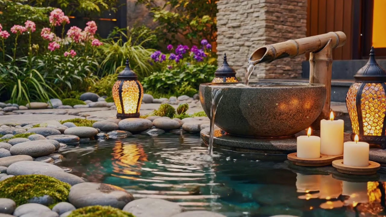 Calm Piano & Water Ambience 🌿 Reduce Anxiety, Restore Balance, Deep Relaxation