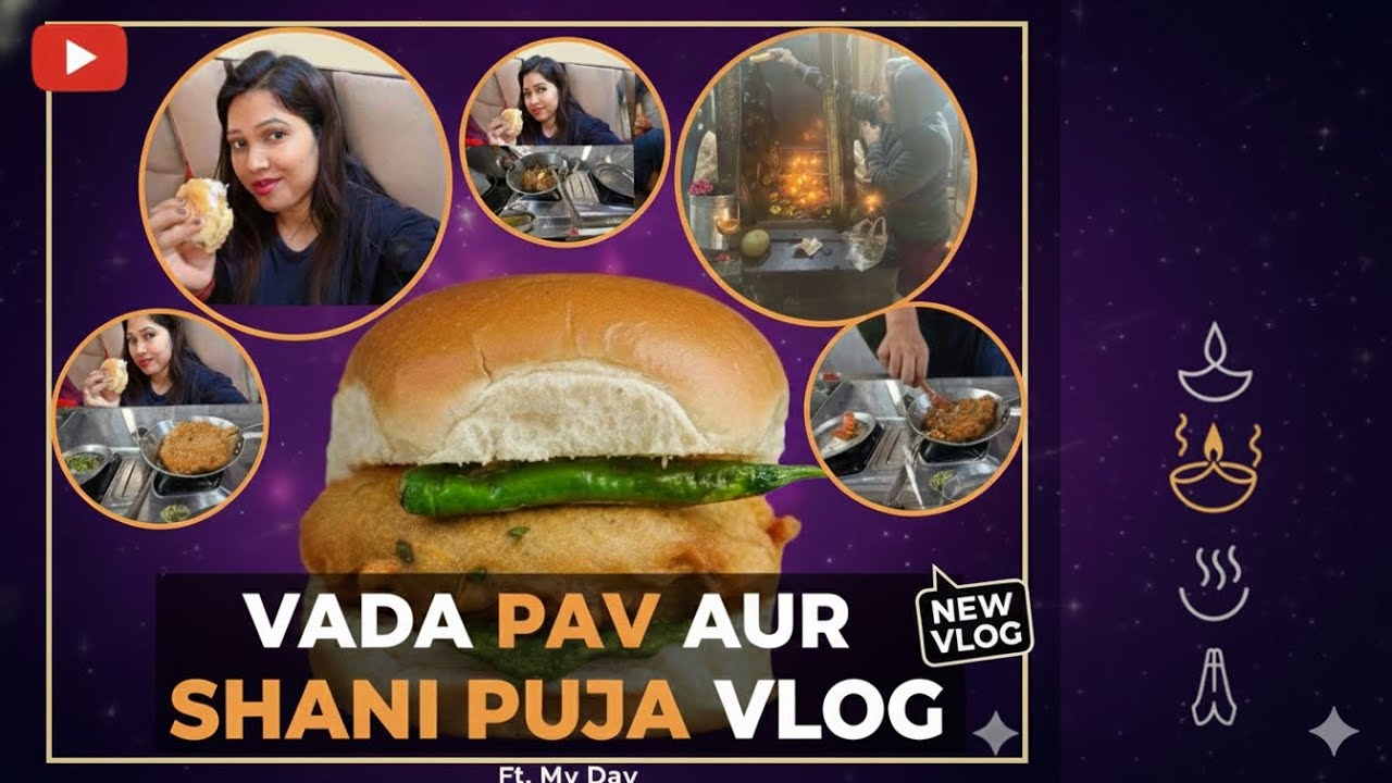 Aaj ke special vlog me maine ghar par tasty vada pav banaya 🌮 | @vinitasharma4738 